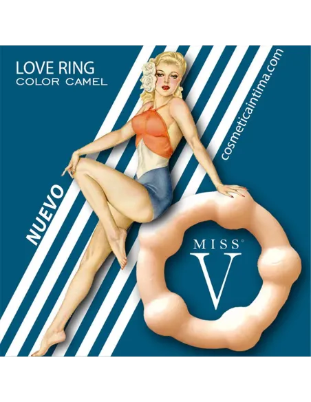 Anillo love ring piel | Miss v | Anillos