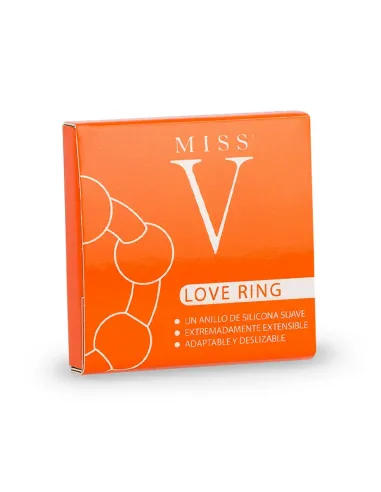 Love ring transparente | Miss v | Anillos