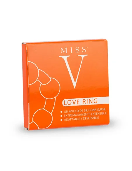 Love ring transparente | Miss v | Anillos