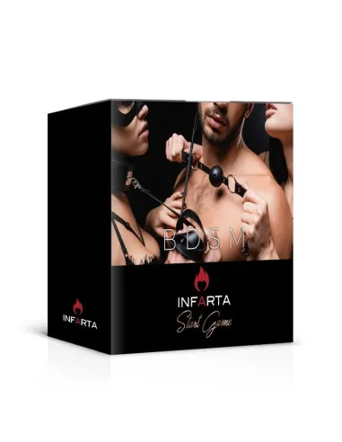 Kit bondage 7 piezas rosa | Infarta toys | Kits
