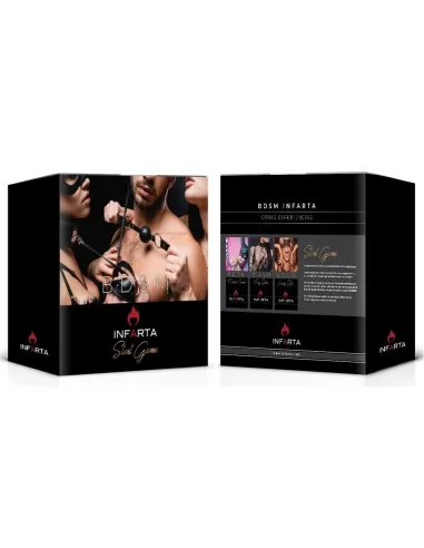 Kit bondage 7 piezas rosa | Infarta toys | Kits