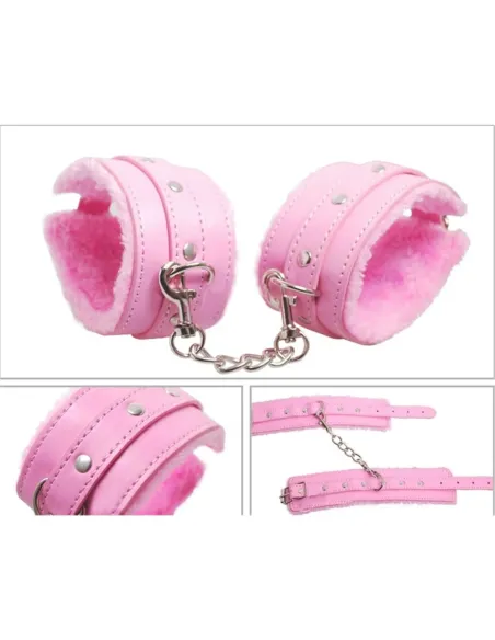 Kit bondage 7 piezas rosa | Infarta toys | Kits