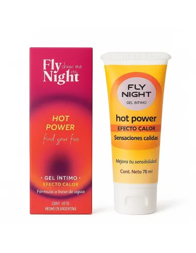 Gel intimo calor hot power 70 ml | Fly night | Efecto calor