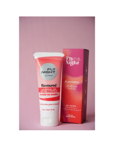 Gel intimo flavored aroma frutilla 70 ml | Fly night | Comestibles