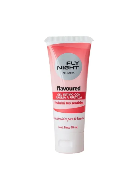 Gel intimo flavored aroma frutilla 70 ml | Fly night | Comestibles