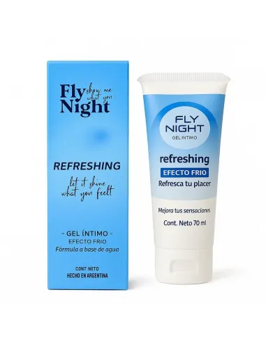 Gel intimo frio refresh 70 ml | Fly night | Efecto frio