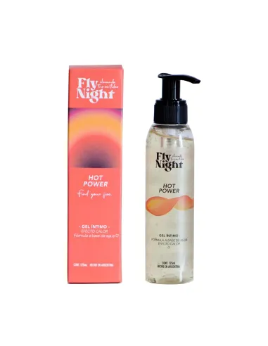Gel intimo calor hot power 125 ml | Fly night | Efecto calor
