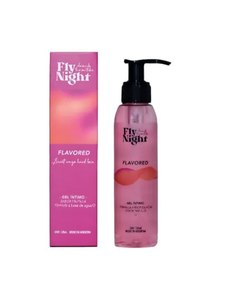Gel intimo flavoured sabor frutilla 125ml | Fly night | Comestibles