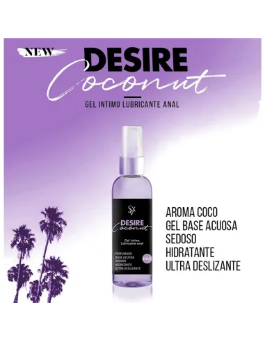 Gel íntimo lubricante anal desire coconut | Sexitive | Anales