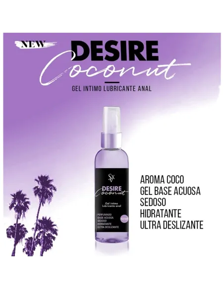 Gel íntimo lubricante anal desire coconut | Sexitive | Anales