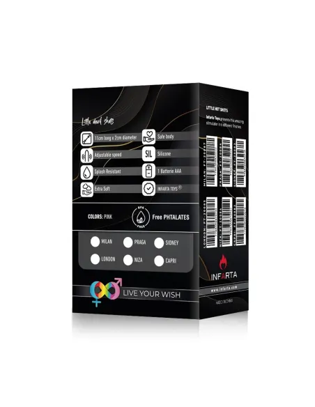 Bala estimulador clitoris sidney | Infarta toys | Estimuladores clítoris