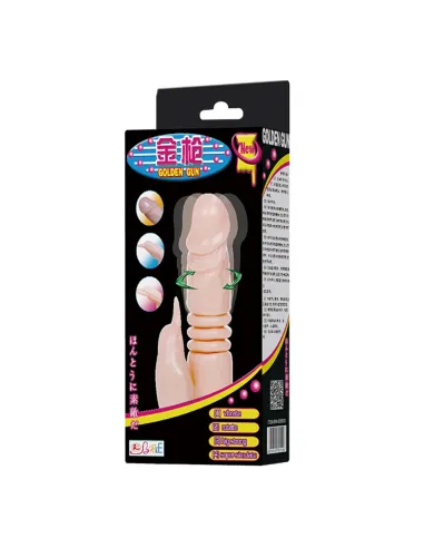 Vibrador rotador pene clitoris golden gun bw-005003 | Baile | Rotadores