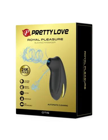 Succionador gold royal pleasure 7 funciones usb recargable silicona | Pretty love | Succionadores