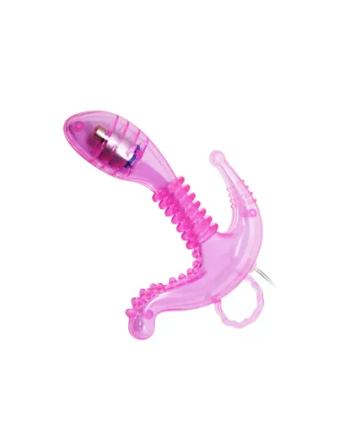 Vibrador triple estimulador punto g clitoris anal multifuncion | Baile | Vibradores