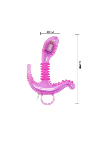 Vibrador triple estimulador punto g clitoris anal multifuncion | Baile | Vibradores