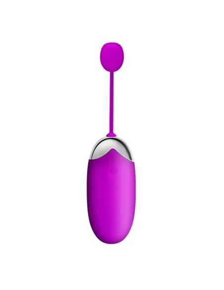 Huevo vibrador bluetooth abner 12 funciones silicona recargable usb | Pretty love | Bolas y huevos vaginales