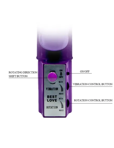 Vibrador rotador crisonia triple multispeed | Baile | Rotadores