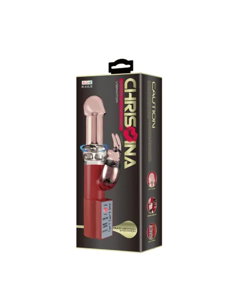 Vibrador rotador crisonia multispeed 28cm x 2,5cm | Baile | Rotadores