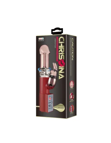 Vibrador rotador crisonia multispeed 28cm x 2,5cm | Baile | Rotadores