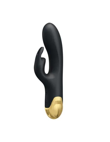 Vibrador gold royal pleasure doble estimulación con 7 funciones en silicona líquida usb recargable | Pretty love | Rabbits