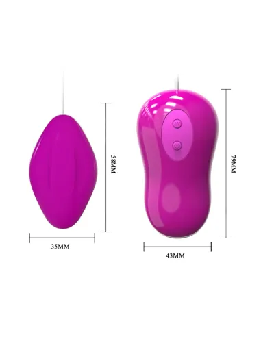 Vibrador avery 30 funciones 6cm x 3,5cm | Pretty love | Estimuladores clítoris