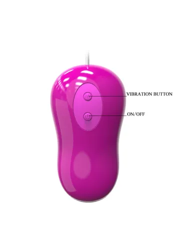 Vibrador avery 30 funciones 6cm x 3,5cm | Pretty love | Estimuladores clítoris