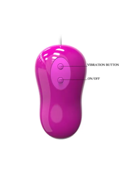 Vibrador avery 30 funciones 6cm x 3,5cm | Pretty love | Estimuladores clítoris