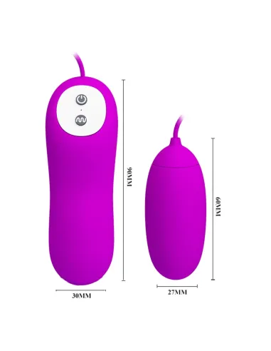 Huevo estimulador eunice - silicona | Pretty love | Estimuladores clítoris