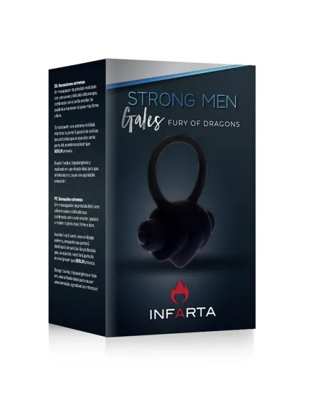 Anillo vibrador gales multifunción | Infarta toys | Anillos