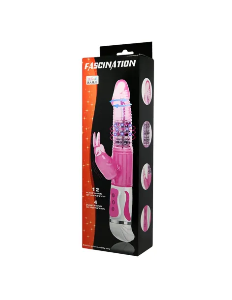 Vibrador rotador fascination multifuncion 27cmx4cm | Baile | Rotadores