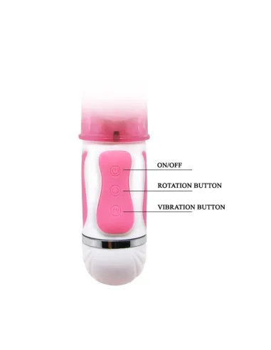 Vibrador rotador fascination multifuncion 27cmx4cm | Baile | Rotadores