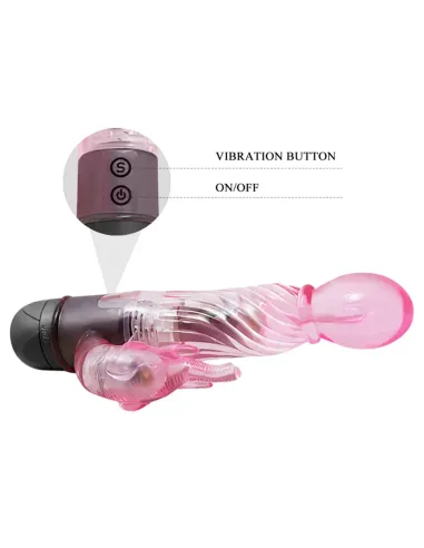 Vibrador lover multifuncion | Pretty love | Rabbits