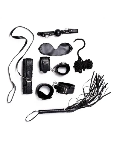 Kit bondage 7 piezas negro | Infarta toys | Kits