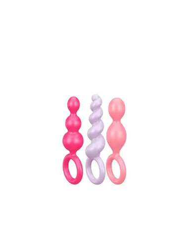 Booty call set of 3 colored | Satisfyer | Varitas y bolas