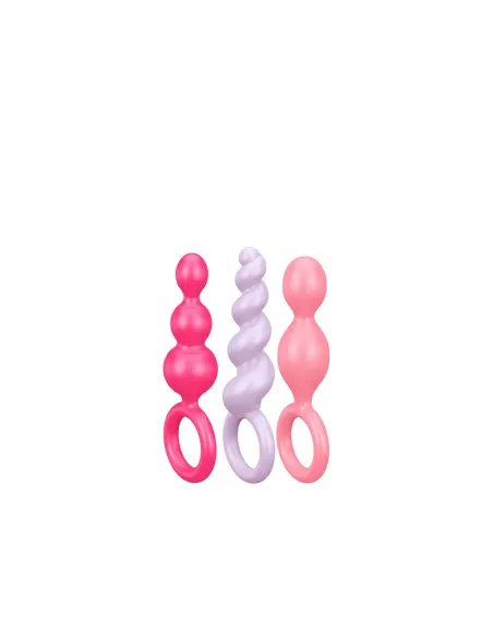 Booty call set of 3 colored | Satisfyer | Varitas y bolas