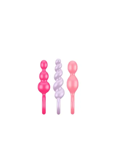 Booty call set of 3 colored | Satisfyer | Varitas y bolas