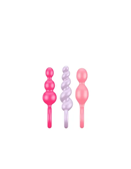Booty call set of 3 colored | Satisfyer | Varitas y bolas