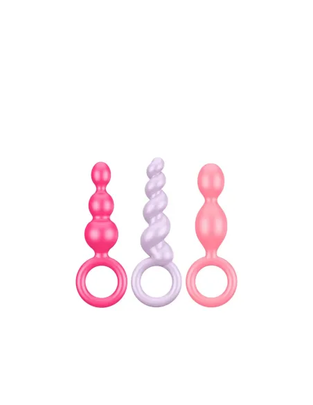 Booty call set of 3 colored | Satisfyer | Varitas y bolas