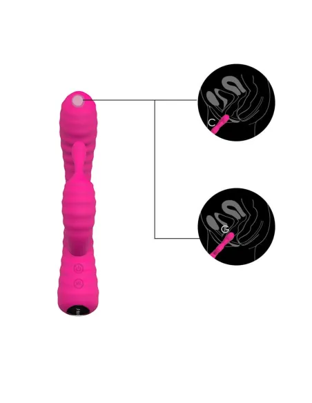 Moonlight vibrador multifuncional recargable usb | S-hande | Rabbits