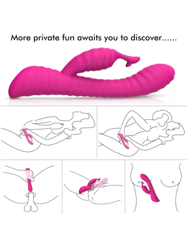 Moonlight vibrador multifuncional recargable usb | S-hande | Rabbits