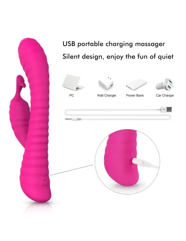 Moonlight vibrador multifuncional recargable usb | S-hande | Rabbits