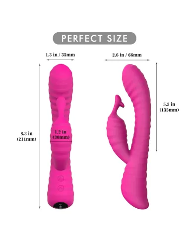 Moonlight vibrador multifuncional recargable usb | S-hande | Rabbits
