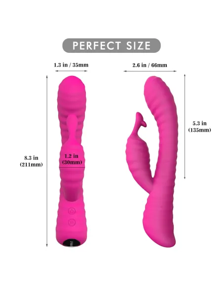 Moonlight vibrador multifuncional recargable usb | S-hande | Rabbits