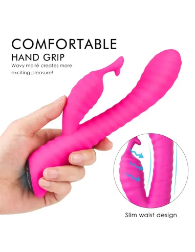 Moonlight vibrador multifuncional recargable usb | S-hande | Rabbits
