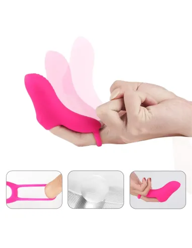 Omg - vibrador multifuncional recargable usb para el dedo | S-hande | Para dedo
