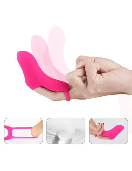 Omg - vibrador multifuncional recargable usb para el dedo | S-hande | Para dedo
