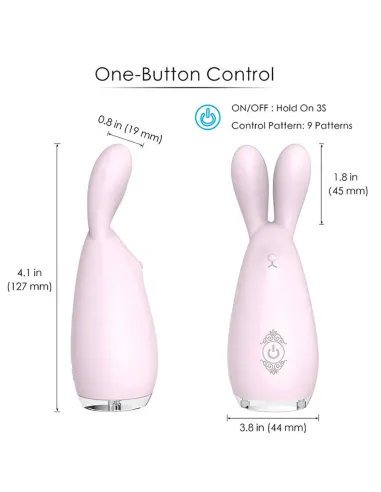 Reba vibrador multifuncional recargable usb | S-hande | Vibradores