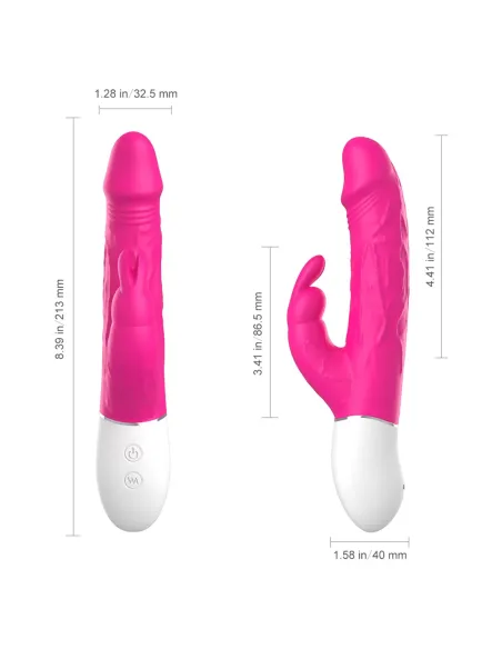 Radi vibrador multifuncional recargable usb | S-hande | Rabbits