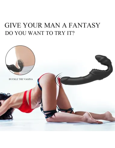 Nana- strap on lesbian dildo doble motor | S-hande | Strap on - cinturones