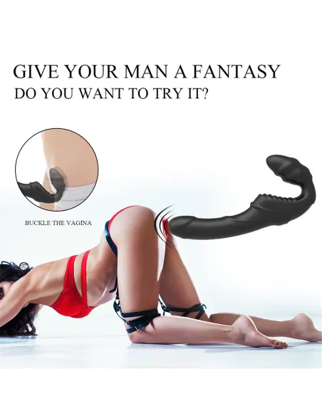 Nana- strap on lesbian dildo doble motor | S-hande | Strap on - cinturones